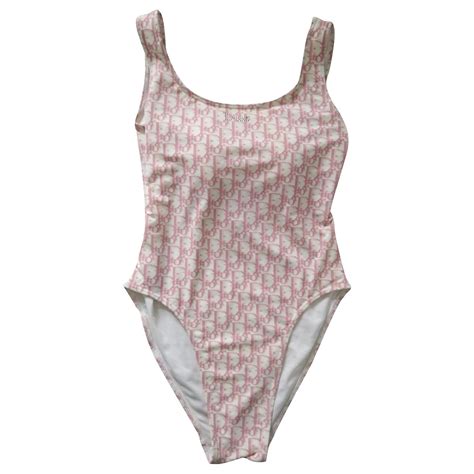 christian dior body suit|dior swimsuit pink two piece.